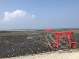 佐賀県太良海中鳥居４